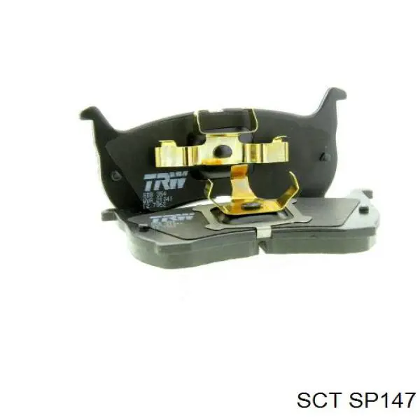 SP147 SCT Колодки передние
