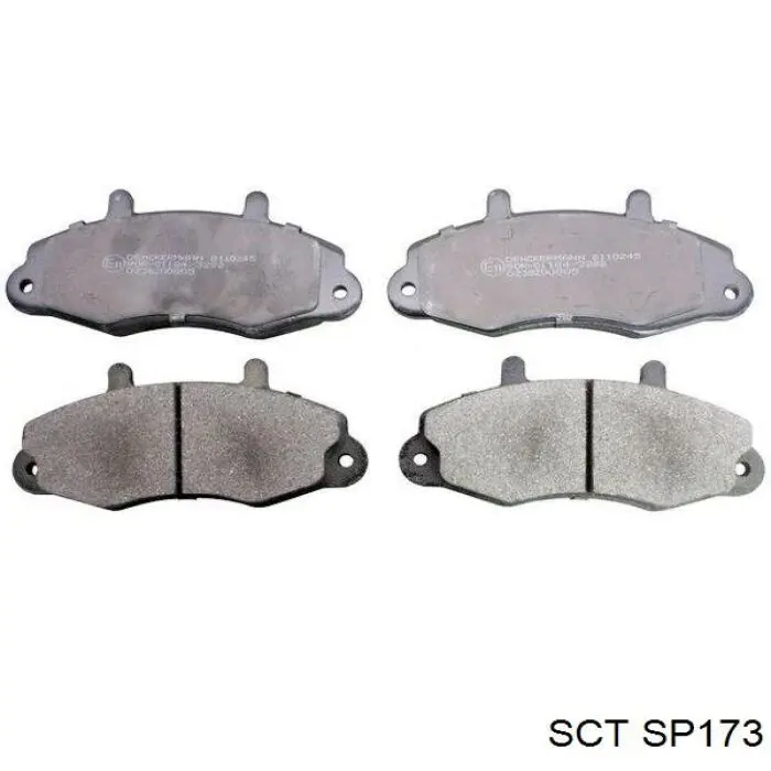 Передние тормозные колодки LPR05P481 LPR