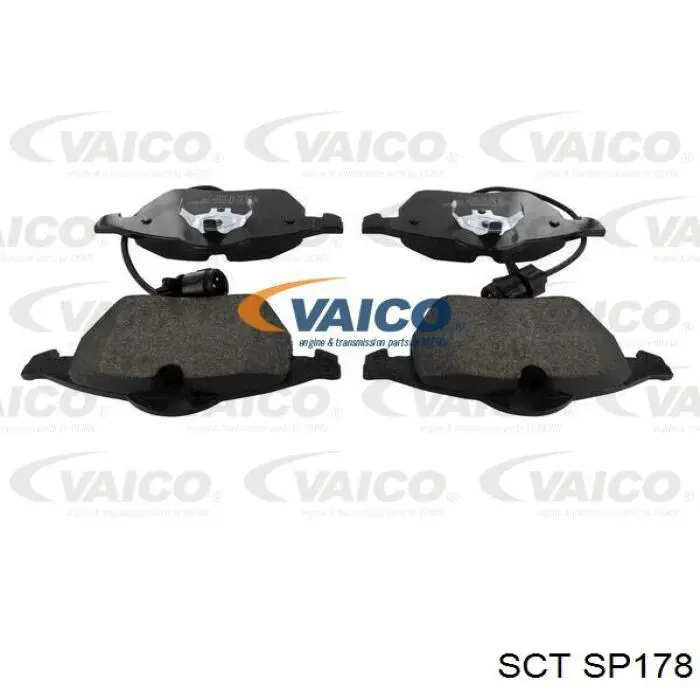 Купить SP178 SCT Колодки тормозные