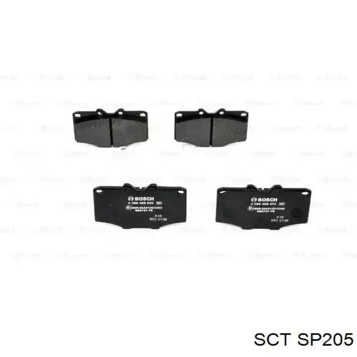Купить SP205 SCT Колодки тормозные