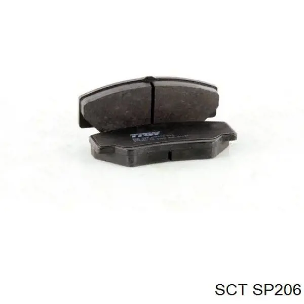 B110232 Denckermann Колодки передние