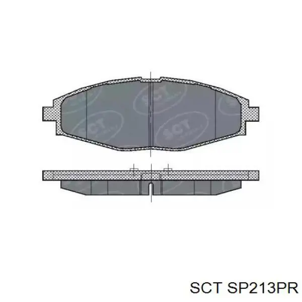 SP213PR SCT Колодки передние