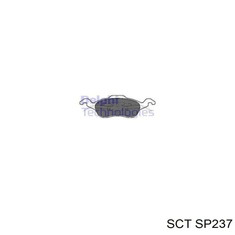 Колодки SCT SP237 цена, от 16.53 USD