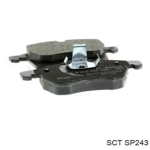 SP243 SCT Колодки передние