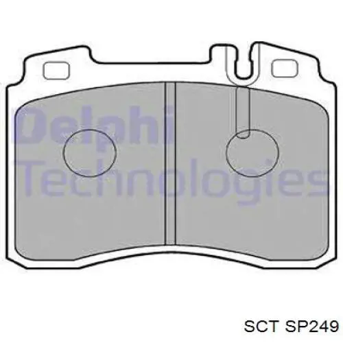Купить SP249 SCT Колодки тормозные