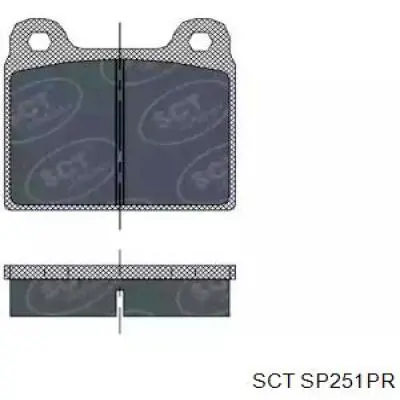 Передние тормозные колодки 91135195001 Porsche