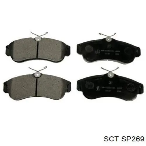 Колодки SCT SP269 цена, от 18.95 USD