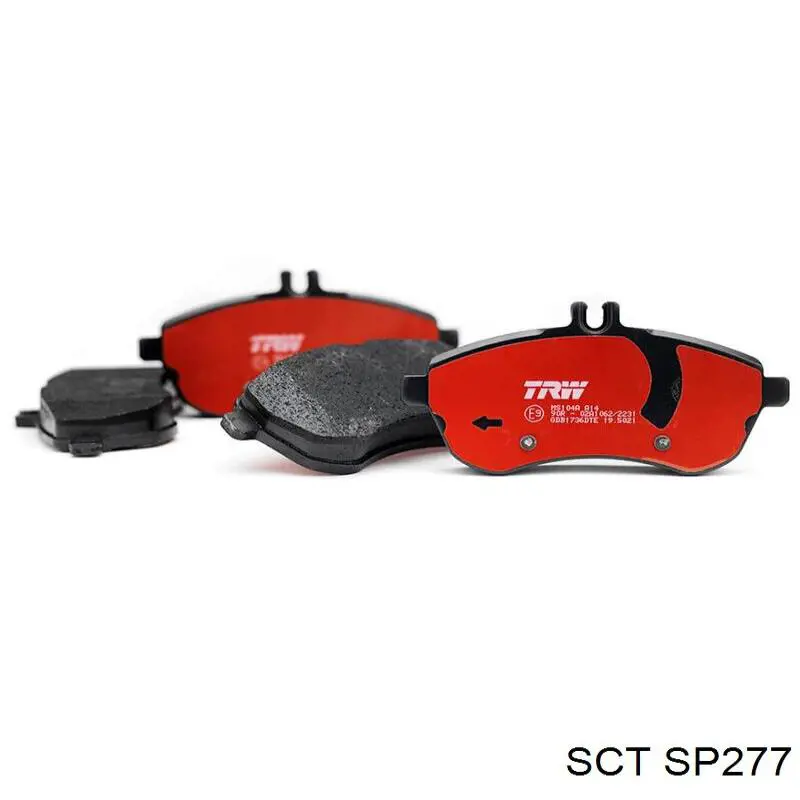 Передние тормозные колодки GK0152 CTR