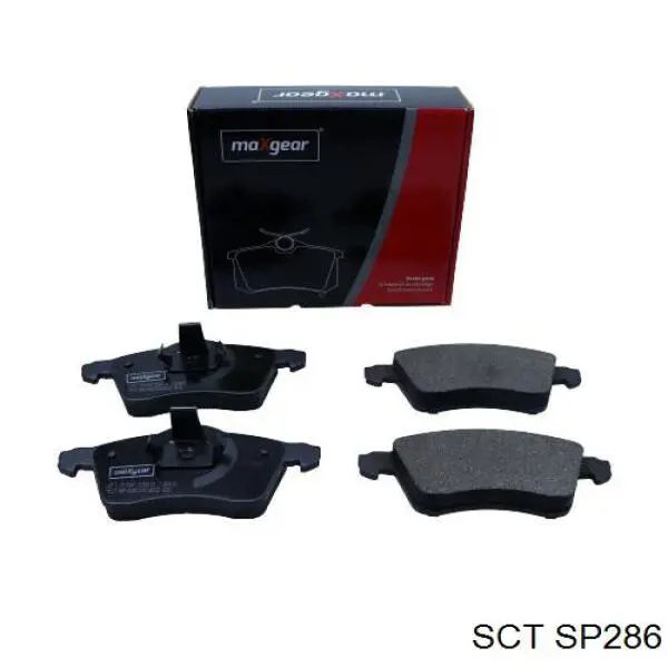 SP286 SCT Колодки передние