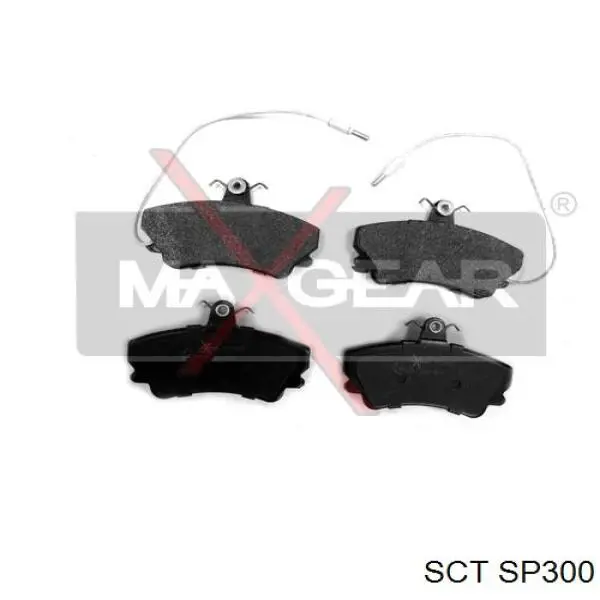 Передние тормозные колодки SP300 SCT