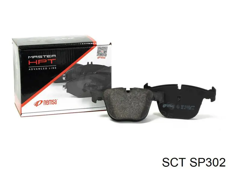 Задние тормозные колодки SP302 SCT