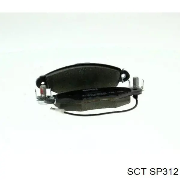 SP312 SCT Колодки передние
