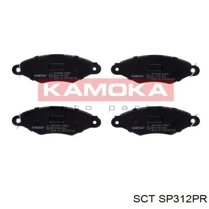 Колодки SCT SP312PR цена, от 20.25 USD