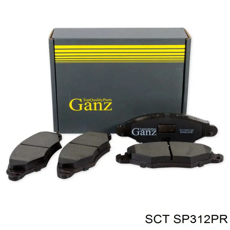 Купить SP312PR SCT Колодки тормозные