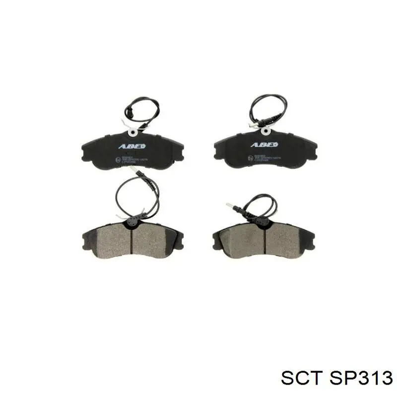 Купить SP313 SCT Колодки тормозные