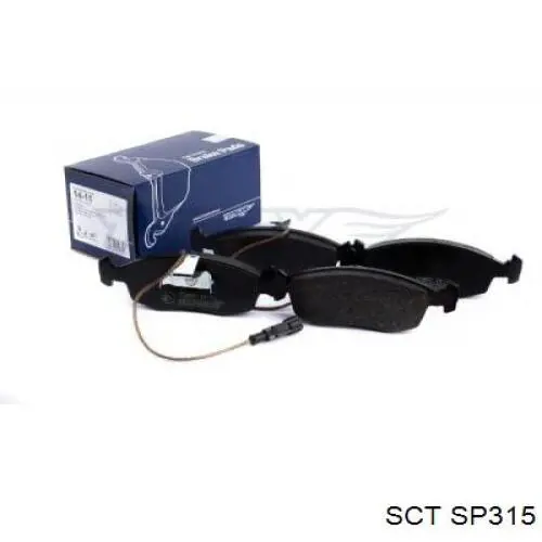 Купить SP315 SCT Колодки тормозные
