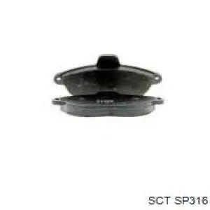 Купить SP316 SCT Колодки тормозные