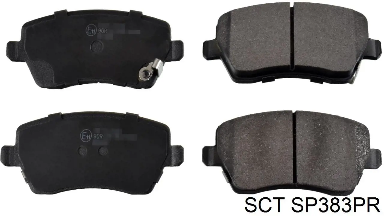 Колодки SCT SP383PR цена, от 22.80 USD