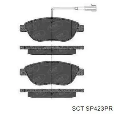 Передние тормозные колодки SP423PR SCT