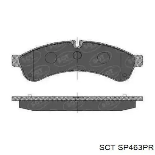 Задние тормозные колодки SP463PR SCT