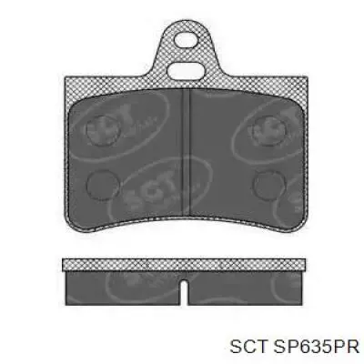 Задние тормозные колодки SP635PR SCT