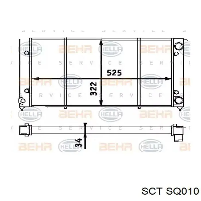 Помпа SQ010 SCT