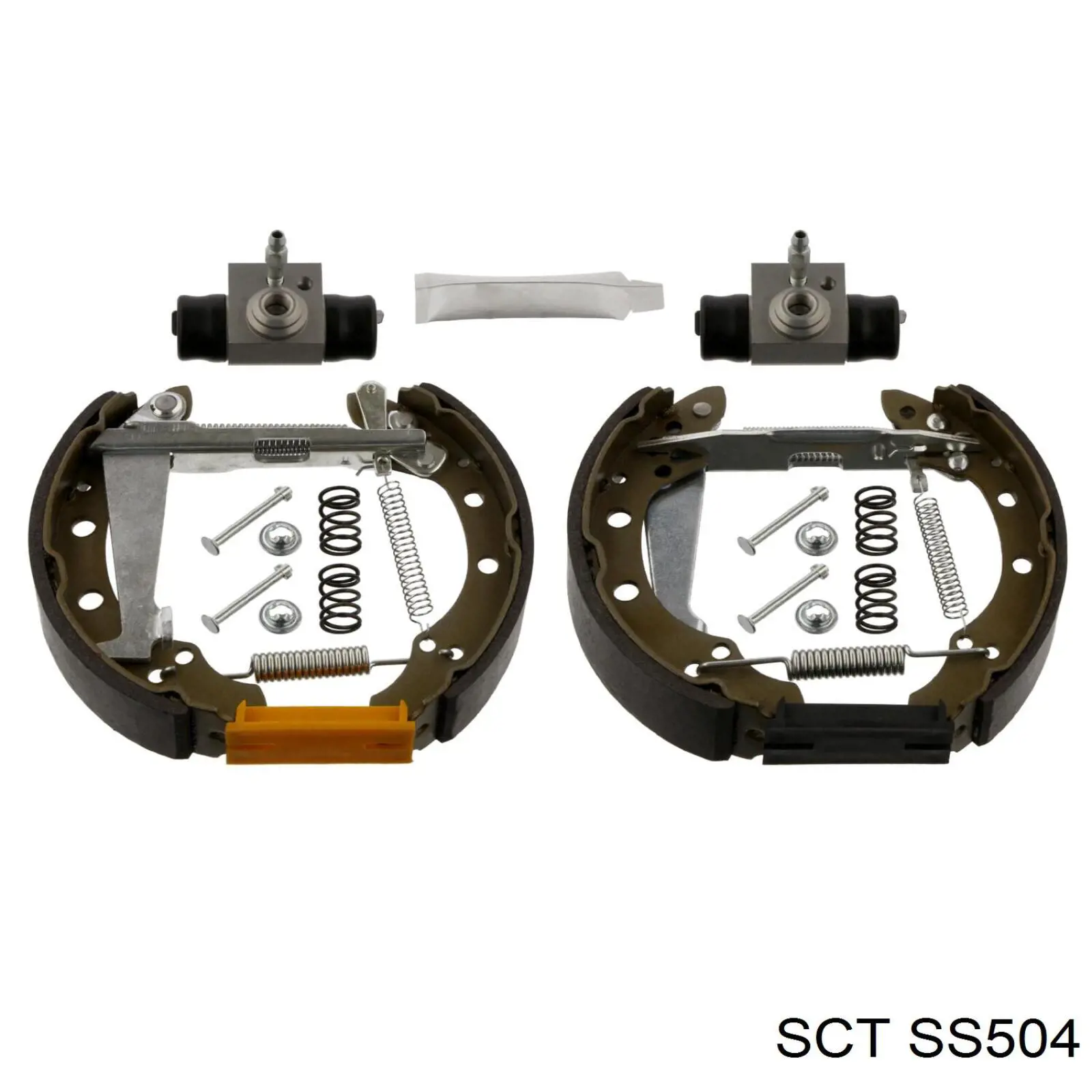 Колодки тормозные задние барабанные SCT SS504