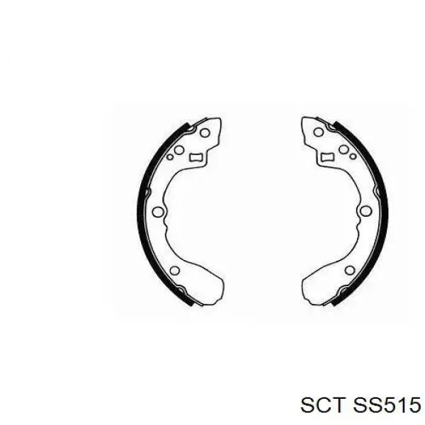 Колодки стояночного тормоза Bosch 986487126