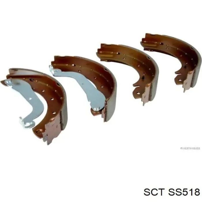 Тормоза рабочие задние ножные и тормозные барабаны SCT SS518 цена, от 26.45 USD