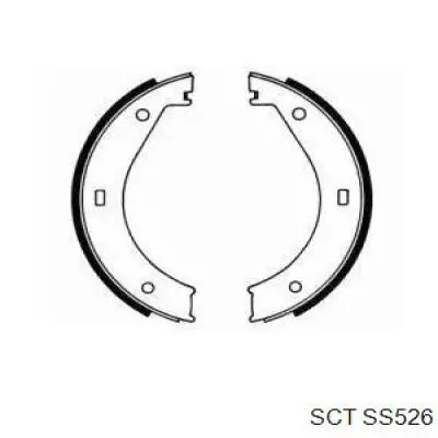 Колодки ручника SS526 SCT