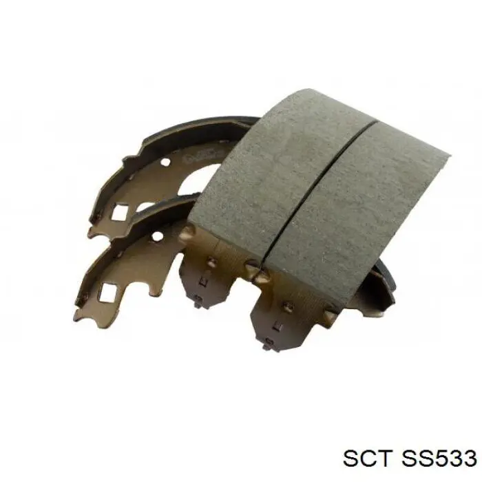 Купить SS533 SCT Задние барабанные тормозные колодки