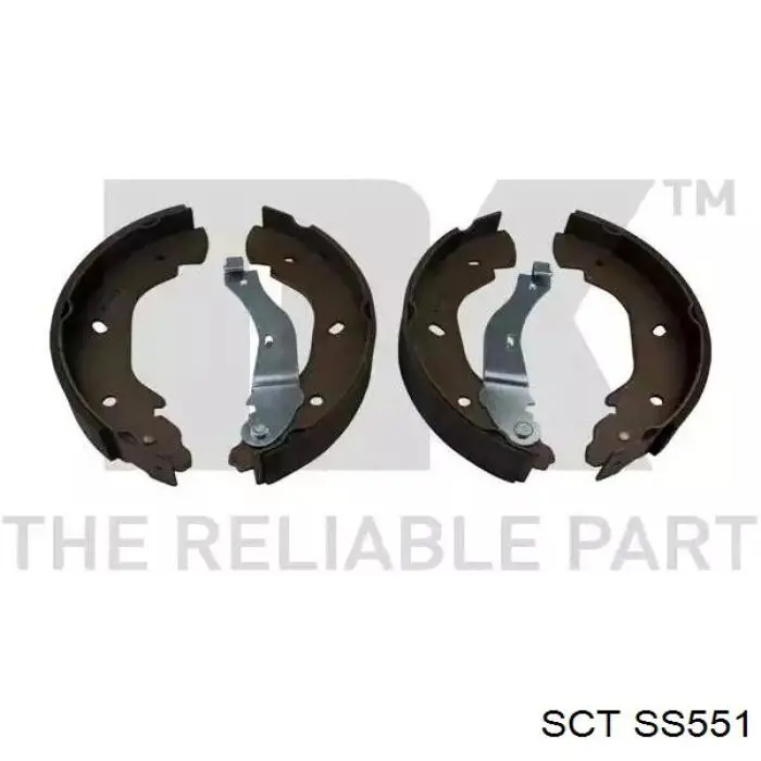 Барабанные колодки Q-top QD2343