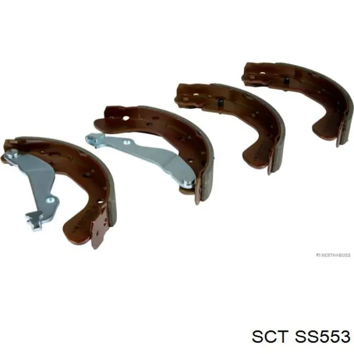 Тормоза рабочие задние ножные и тормозные барабаны SCT SS553 цена, от 19.33 USD