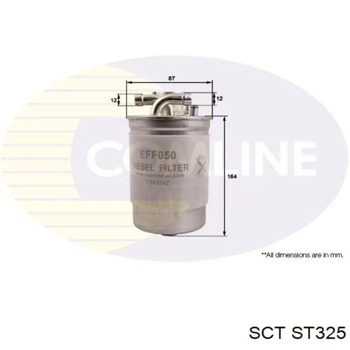 Фильтр тонкой очистки топлива SCT ST325 цена, от 14.07 USD