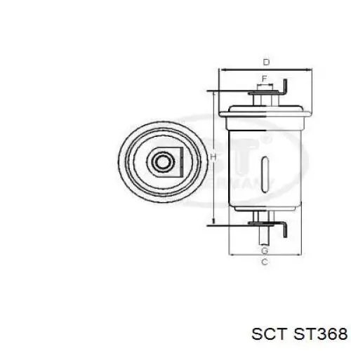 Купить 3191033300 Hyundai/Kia Фильтр-отстойник топлива грубой очистки