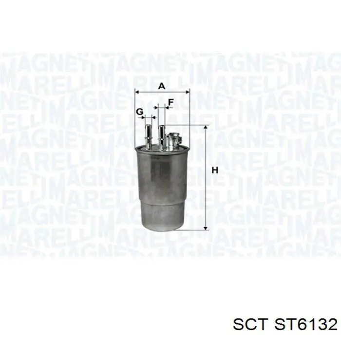 Топливный фильтр ST6132 SCT