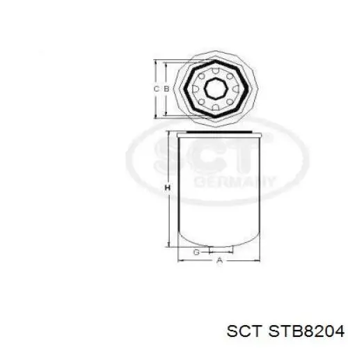 986628259 Bosch фильтр осушителя воздуха (влагомаслоотделителя (TRUCK))