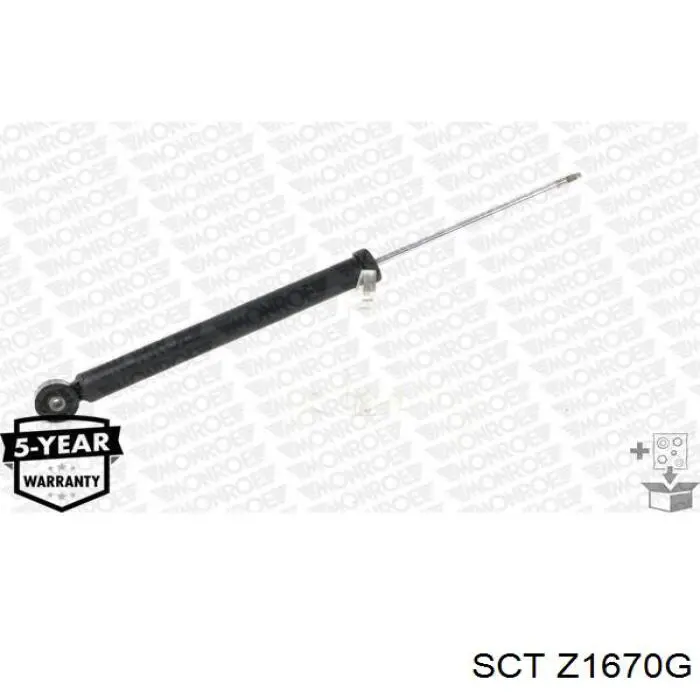 Z1670G SCT Амортизаторы задние