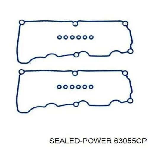 Вкладыши коленвала шатунные, комплект, стандарт (STD) Sealed Power 63055CP