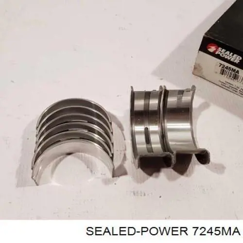 7245MA Sealed Power вкладыши коленвала коренные, комплект, стандарт (std)