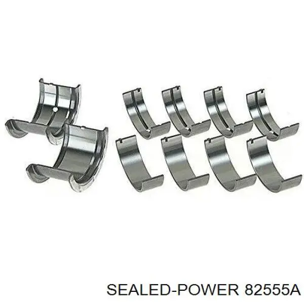 Шатунные вкладыши коленчатого вала Sealed Power 82555A цена, от 82.35 USD
