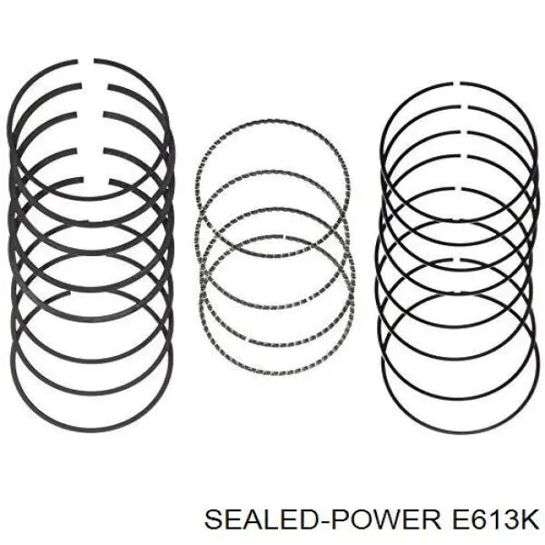 E613X Sealed Power кольца поршневые комплект на мотор, std.
