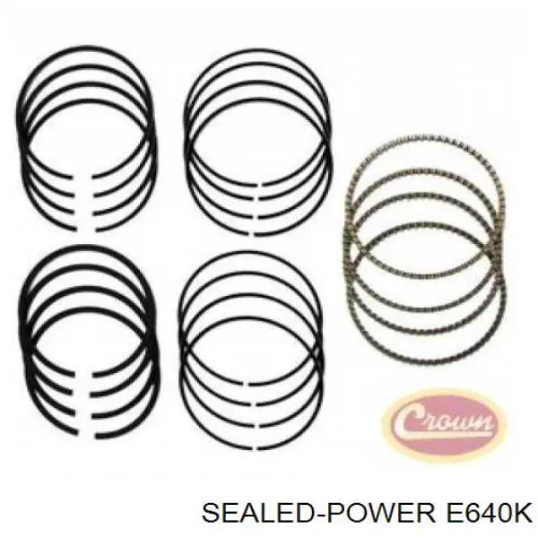 Поршневые кольца, стандартные Sealed Power E640K цена, от 101.92 USD