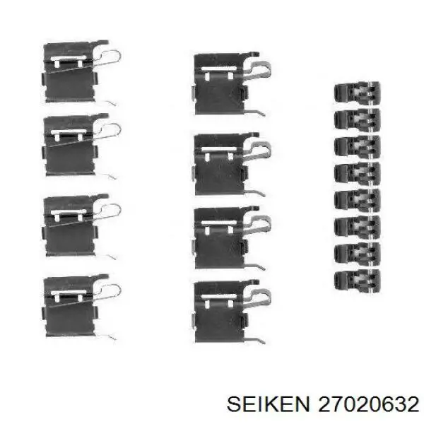 Ремкомплект суппорта 27020632 Seiken