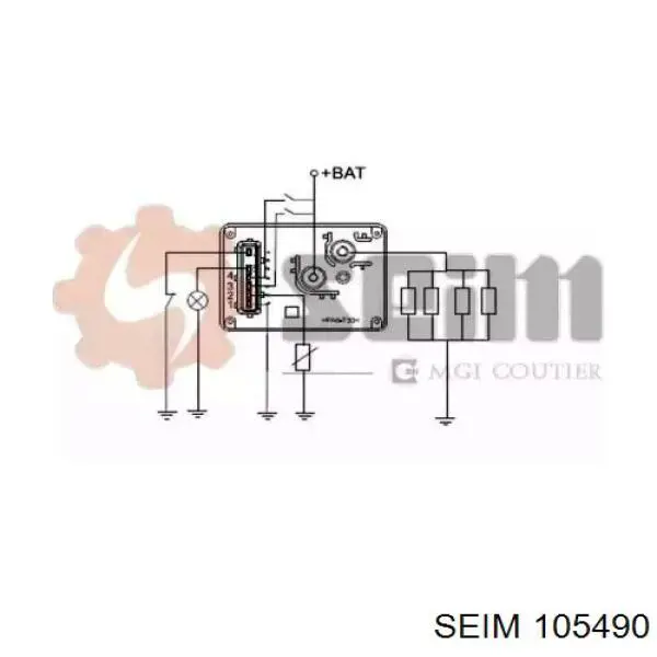 Купить MHG55 Mahle Original Реле свечей накала