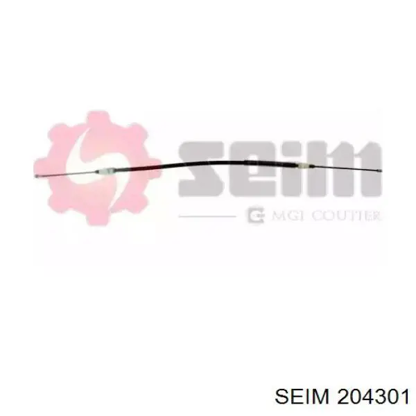 204301 Seim cabo do freio de estacionamento traseiro esquerdo