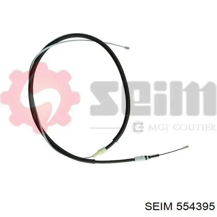 Cable de freno de mano trasero derecho/izquierdo 554395 Seim