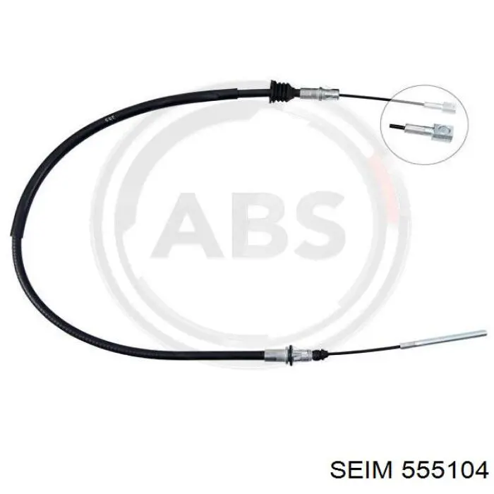 Передний трос ручника 364028595R Renault (RVI)