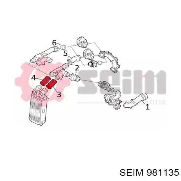 3636995 Peugeot/Citroen Патрубок интеркуллера