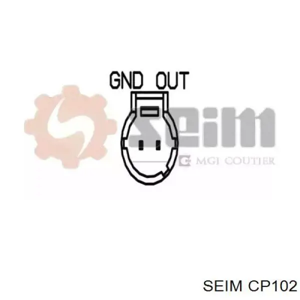 Датчик коленвала CP102 Seim